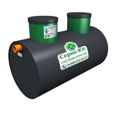 Септик Крот 3 на 3 камеры