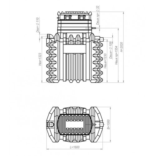 Септик ДЕСЕПТИКОН-10000